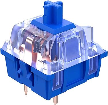 Ядро зі сплаву HyperX - Механічна ігрова клавіатура TKL (без клавіш) - Компактний розмір - Синій колір HyperX - Світлодіодне підсв