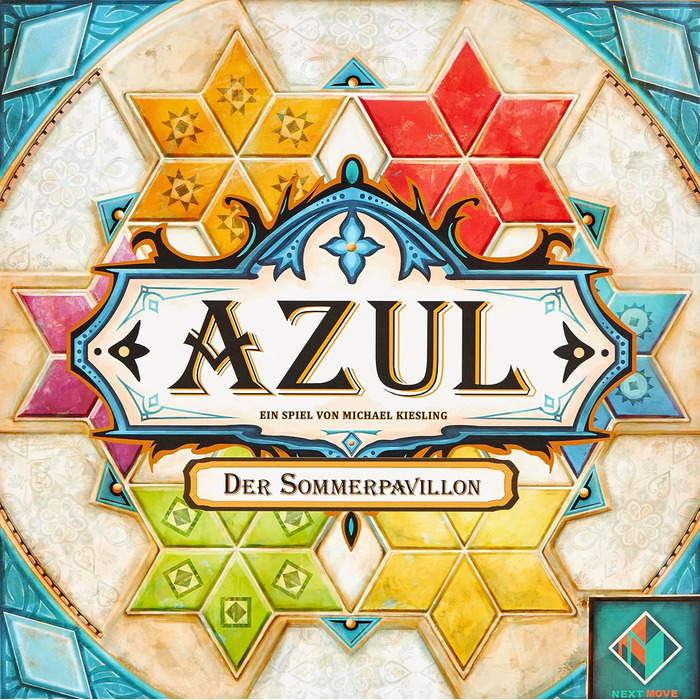 Ігри Next Move, Azul Літній павільйон, Базова гра, Сімейна гра, 2-4 гравці, Вік 8, 30-45 хвилин, Німецька мова 1. Базова гра Літній павільйон