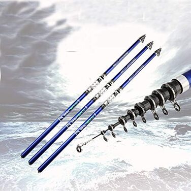 Розмір 6,3 м), 3.6M 4.5M 5.4M 6.3M Spinning Fishing Rods M Power Telescopic Rock Fishing Rod Carp Feeder Rod Surf Spinning Rod (