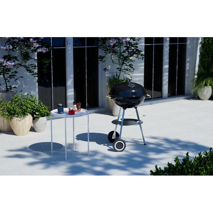 Чайник-мангал ACTIVA Montenegro Преміум-мангал з регульованою подачею повітря, високоякісною решіткою та кришкою Вугільний мангал