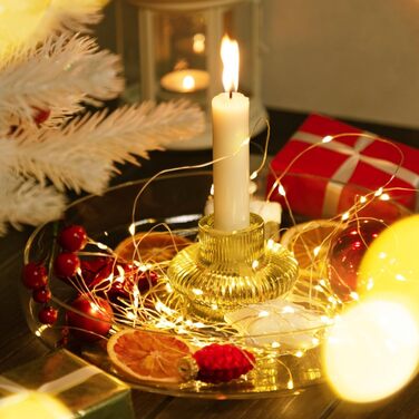 Світлодіодні гірлянди з акумулятором маленькі, 2M 20LED срібний дріт міні-гірлянди з акумулятором, мікро-гірлянди дріт водонепрони