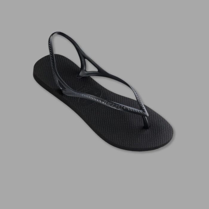 Зручні та міцні сандалі, з ремінцем на п&39яті, стабільність, тонкі ремінці, жіночі 39/40 EU Чорний