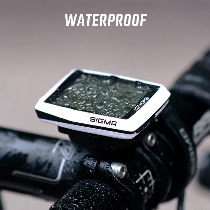 Велокомп'ютер SIGMA BC 12.0 WL, Бездротовий, Водонепроникний, Пластик, Чорний