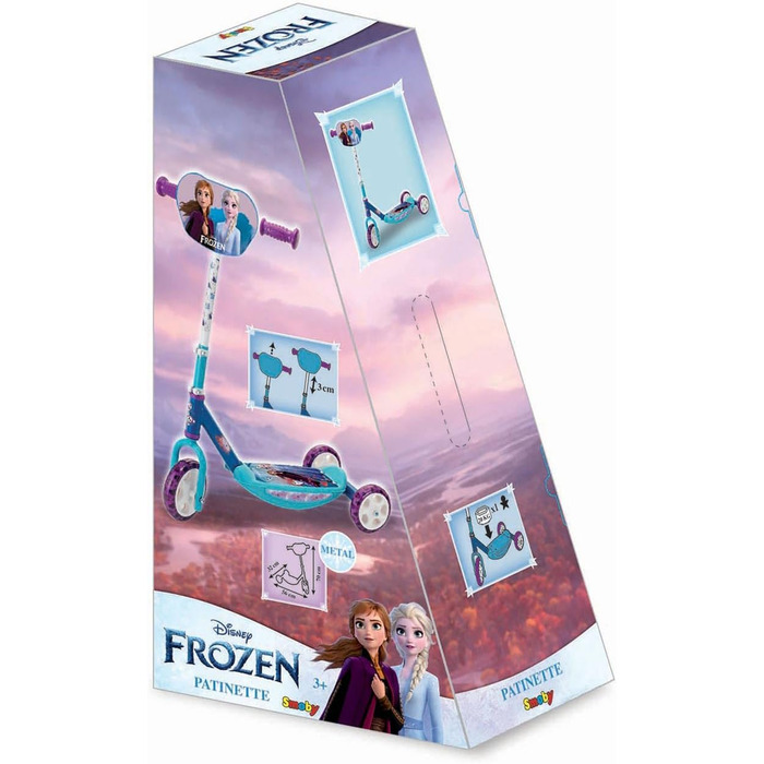 Самокат 3 колеса одинарний, 2