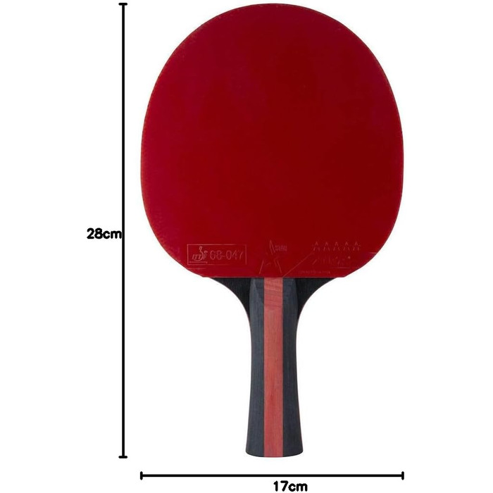 Ракетка для настільного тенісу STIGA Prestige 5-Star – професійна високошвидкісна ракетка для пінг-понгу, ITTF-схвалена, губка 2,0 мм, технологія WRB, зручне захоплення, одинична