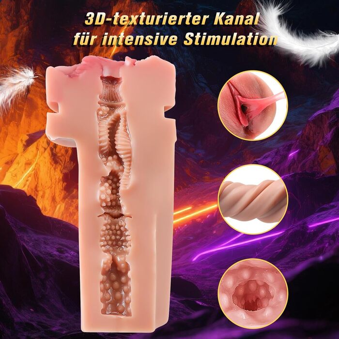 Електричний мастурбатор Chelsiekink для чоловіків, з 9 режимами вібрації та 5 режимами всмоктування