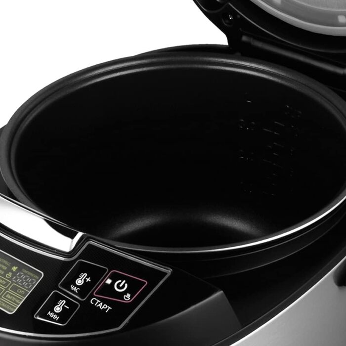 Мультиварка REDMOND RMC-RMC-M4512 (російська), 40 програм (хліб, приготування на пару тощо), сенсорний РК-дисплей, 5 літрів, Мульт