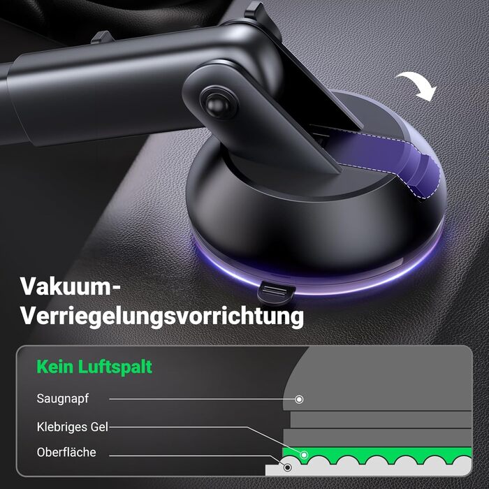 Автомобільний тримач для мобільного телефону 2 в 1 гравітаційний автомобільний тримач для мобільного телефону з вентиляцією та при