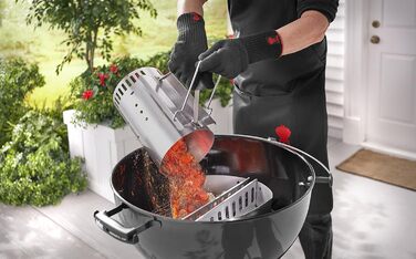 Старт-пакет для розпалювання вугілля Weber RapidFire, 19 x 19 x 30.5 см, великий
