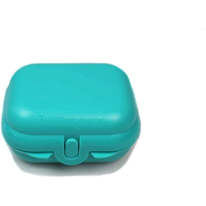 Туpperware To Go Mini-Twin світло-бірюзова ланч-бокс, маленький (на 2 відділення)