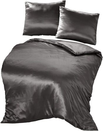Шовковий комплект постільної білизни 3 шт. и, підодіяльник 200 х 220 см і 2 наволочки 80 х 80 см, гіпоалергенна шовкова постільна