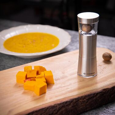 Мускатний млин Mephisto, нержавіюча сталь/акрил, срібло, 13 x 4,5 см, 035353