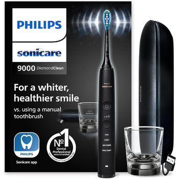 Електрична зубна щітка Philips Sonicare DiamondClean 9000 Sonic із додатком (модель HX9911/09)