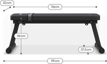 Складана лава ZIPRO Plank, тренувальна лава, фітнес-лава складна лава для жиму лежачи та присідань для домашнього використання компактна лава/лава для жиму лежачи, вантажопідйомність 230 кг з ремінцем для ніг