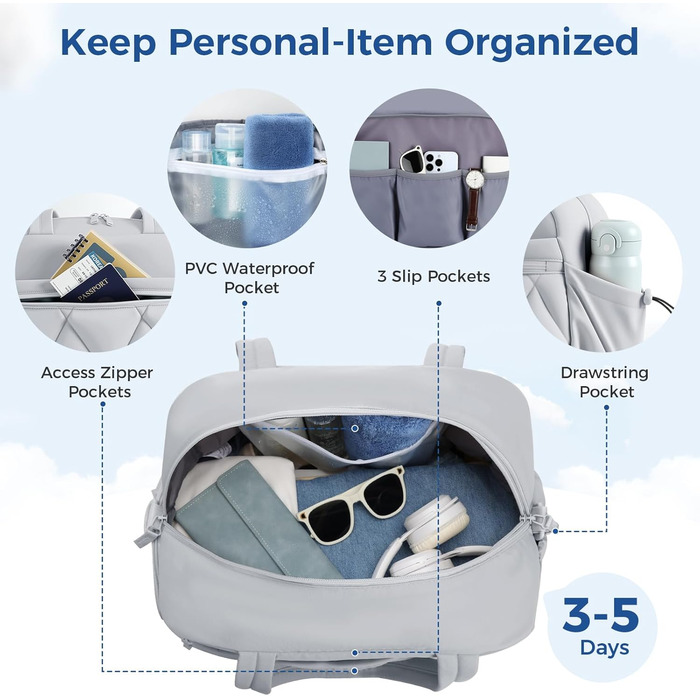 Жіноча дорожня сумка, легка спортивна сумка-пуховик з відділенням для взуття, сумка для вихідних, сумка для клініки, сумка для пологів, сумка для лікарні, дорожня сумка для авіаперельотів, фітнесу, сауни (сіра) Розмір сірий M 42*20*29