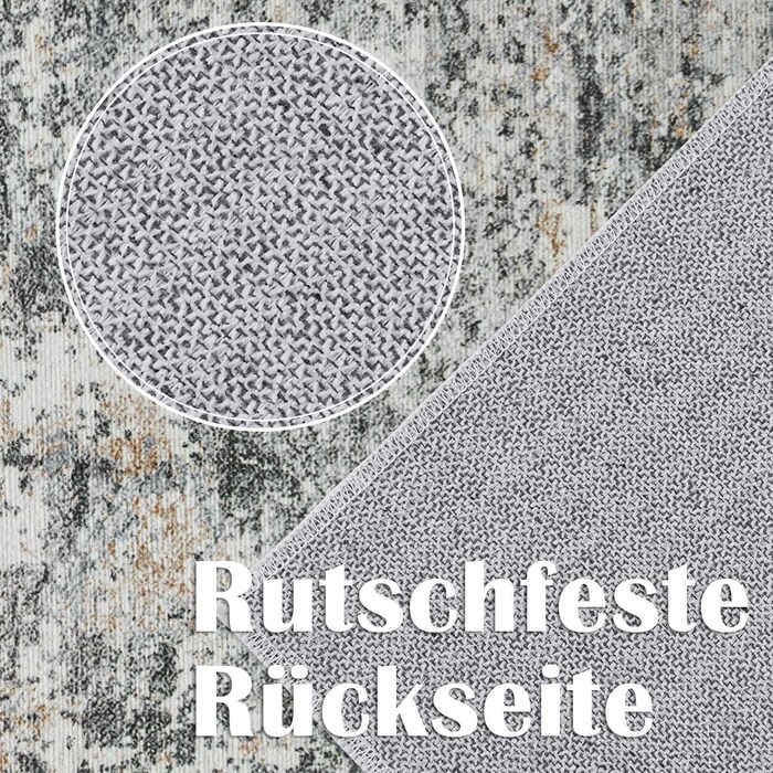 Килимок для дверей TOPICK, що миється, для приміщень і вулиці, сучасний абстрактний килим, тонкий антибактеріальний складний нековзний килимок для вхідних дверей, кухні, патіо, коридору, спальні, 90x150 см, сірий, абстрактний сірий, 90 x 150 см (прямокутн