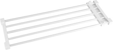 Телескопічна полиця-роздільник для гардеробу, легко встановлюється, полиця без цвяхів для організації шаф