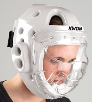 Захист голови KWON KSL з маскою CE, розмір S, червоний