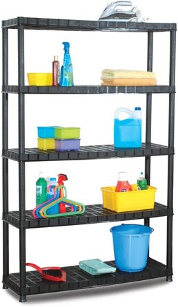 Посилений стелаж Kreher XXL, вантажопідйомністю до 300 кг, шириною 1,20 м та 60 кг на полицю