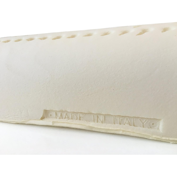 Подушка з натурального латексу, модель з подвійною хвилею - Перфорована латексна подушка, ультрадихаюча, природний та здоровий відпочинок - максимальний комфорт, ергономічна, антибактеріальна - 100 зроблено в Італії