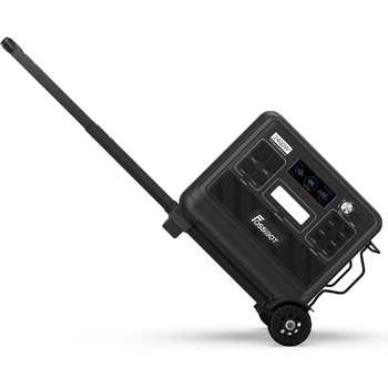 Портативна електростанція FOSSiBOT F2400 2400W 2048Wh, сонячний генератор LiFePO4, балконна електростанція швидкої зарядки 1,5 год