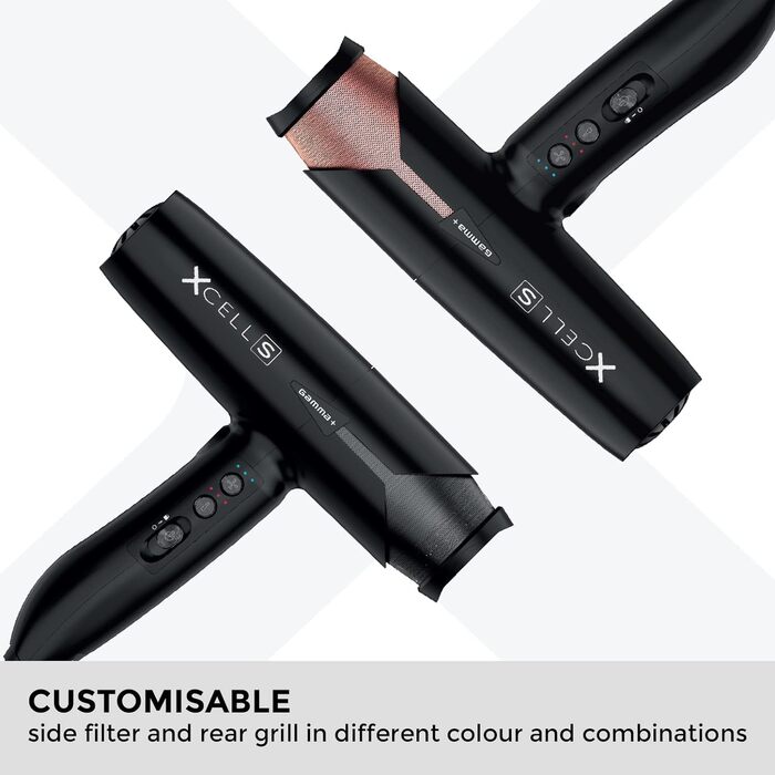 Фен, 290 г Надлегкий фен з бактерицидним ефектом, безшумний, інтелектуальна пам'ять, світлодіодний інтерфейс, технологія самоочище