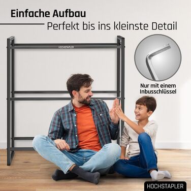 Штабелювана полиця для напоїв на 6 ящиків антрацитового кольору - Суцільна полиця для напоїв - Полиця для напоїв з настінним кріпленням - Полиця для ящиків на 6 ящиків (6 ящиків без винної полиці) антрацитового кольору