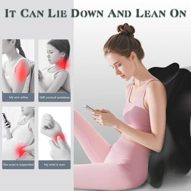 Подушка для пари Клиноподібна інтимна подушка з піни з ефектом пам&39яті для більшого комфорту та інтимності Ергономічна секс-подушка для пар, підтримка спини та ніг, чорна, 27