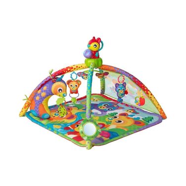 Ігрова арка Playgro 40173 Fold and Go, складна, синя/різнокольорова, ( в упаковці) (ковдра для гри лісові тварини)