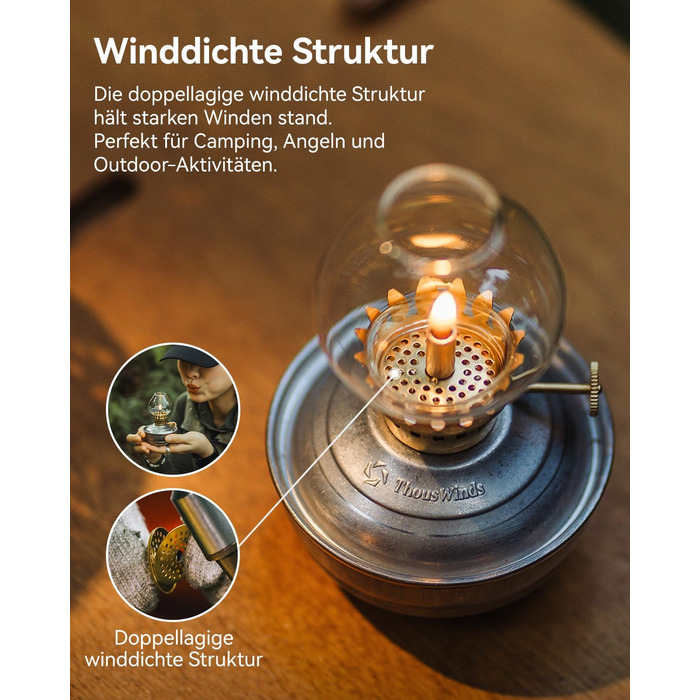 Вінтажна гасова лампа Thous Winds, міні-гасова лампа Luminara, маленькі настільні ліхтарі, ретро-декор, гасова лампа для аварійного освітлення, для приміщень, дому, саду, кемпінгу - латунь