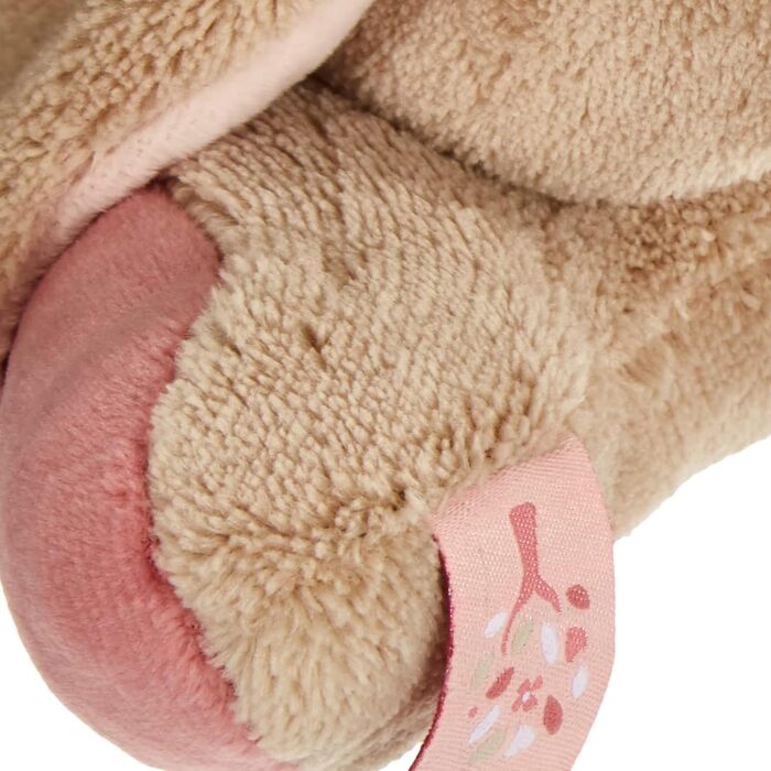 М'яка іграшка Nattou Кролик Ніна плюшева, 30 см рожево-бежева