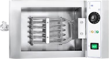 Електрична фритюрниця Royal Catering Fryer з нержавіючої сталі RCEF 10EH-1 (10 літрів, потужність 3 000 Вт, термостат, зливний кран, нержавіюча сталь)
