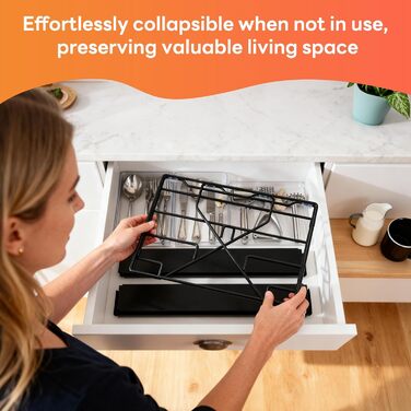 Вертикальна підставка для спецій з чотирма рівнями, регульована, не потребує свердління, підходить для зберігання спецій на кухнях, у шафах та ванних кімнатах.