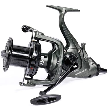 Котушки для лову коропа Sougayilang ME430, котушки для серфінгу/лову коропа великої місткості 11000/12000, 131BB, плавні, високопродуктивні котушки для лову коропа, передавальне число 4,61 для солоної та прісної води