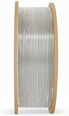 Мм ПРОЗОРИЙ 1кг нитка для 3D-друку. Високоякісний, легко друкується, ідеально підходить для моделей та прототипів. Прозорий полілактид., 3D PLA 2.85