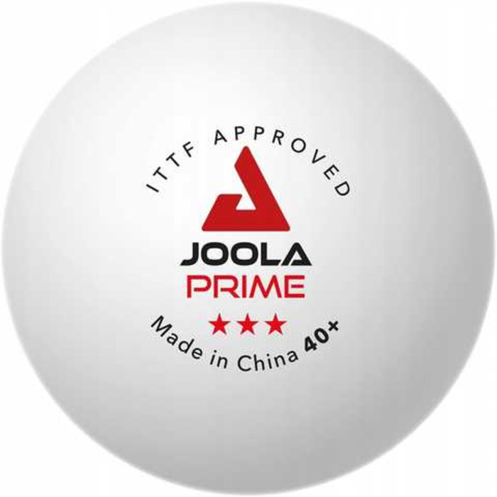 М'ячі для настільного тенісу Joola Prime 40+ White ITTF 3 шт (40032)