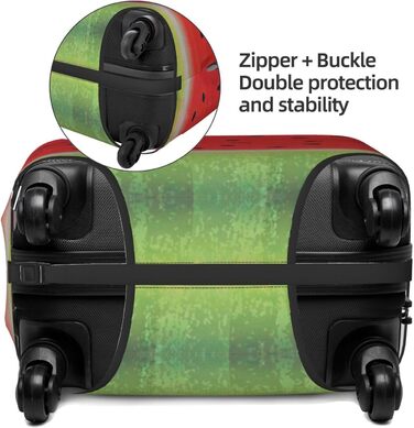 Чохол для валізи Кавун BAFAFA, захисний еластичний чохол від подряпин та пилу, чорний, розмір 80