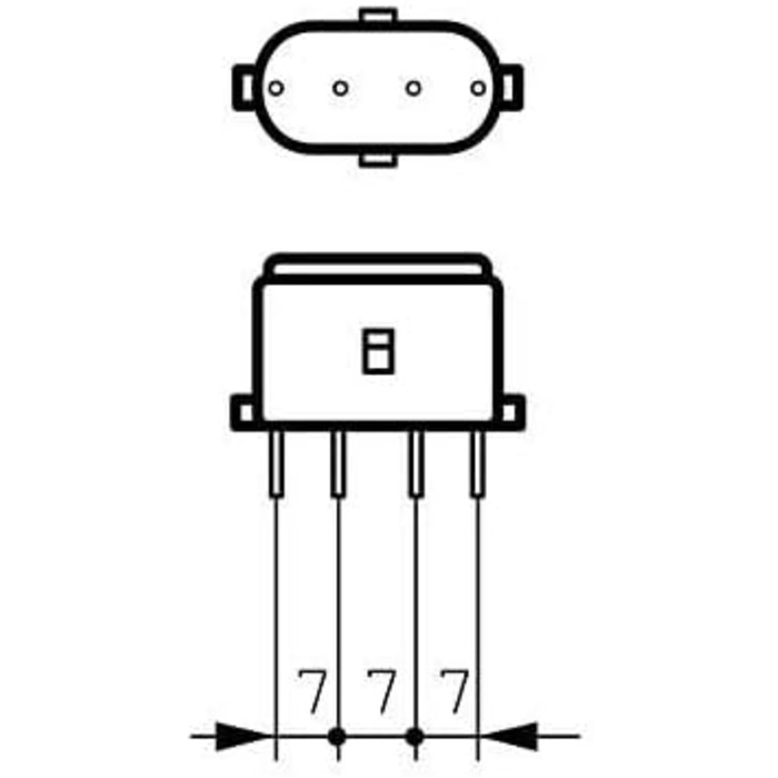 Лампа бактерицидна Philips TUV PL-4P S/9 W