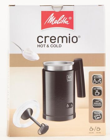 Вспениватель молока Melitta CREMIO II - електричний вспениватель молока для холодного і теплого молока, наприклад, для капучино, л