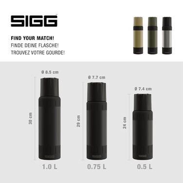 Ізольована пляшка для води Термос Alpine Star Black з чашкою Зберігає напої гарячими 20 годин, холодними 72 години Компактна та міцна Герметична Без BPA Для активного відпочинку, кемпінгу та походів Чорна 0,75 л (750 мл)