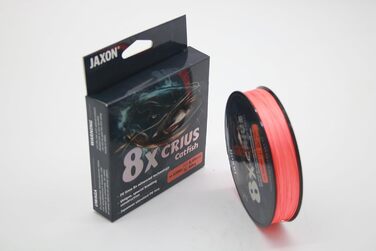 Волосінь плетена Jaxon Crius Catfish 8 шт. 300м помаранчева Wels line Catfish