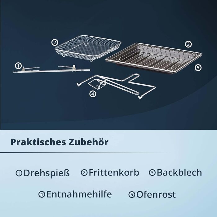 Міні-піч KHG Retro MBO-22CS з конвекцією, верхнім/нижнім нагріванням та гарячим повітрям, 22 л, 230 C, 1700 Вт, ідеально підходить для гриля, підсмажування, запікання, смаження у фритюрі з таймером, включаючи деко, вертел, кошик для смаження