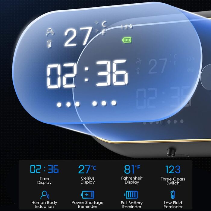 Автоматичний дозатор мила настінний, електричний насос для ручного мила, що перезаряджається від USB, з ІЧ-датчиком, розумний елек