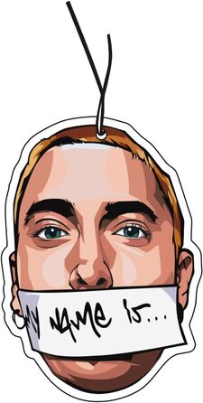 Ароматичне дерево з мотивом EMINEM, автомобільний дозатор ароматів, тюнінг автомобіля з ароматом дерева, освіжувач повітря, підвіс