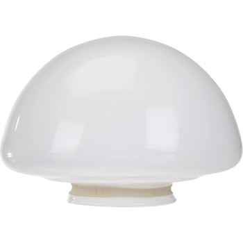 Абажур Westinghouse Lighting 8704940 6,6 см з опалового скла, форма гриба, білий, 17,5 x 17,5 x 12,6 см