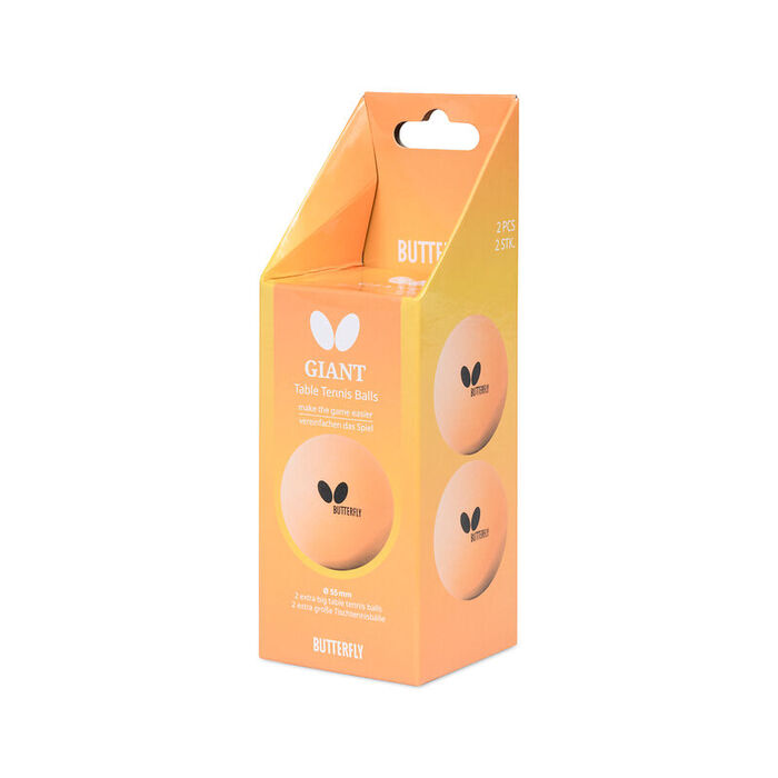 М'ячі для настільного тенісу Butterly Giant Balls 2 шт (7012880440)