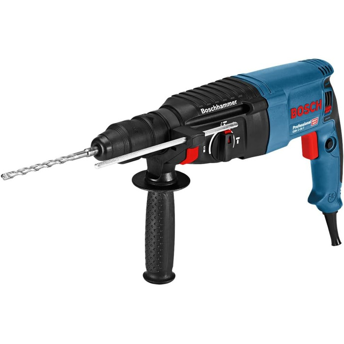 Перфоратор Bosch Professional GBH 2-26 F (830 Вт, змінний патрон SDS-plus, енергія удару 2,7 Дж, в кейсі)