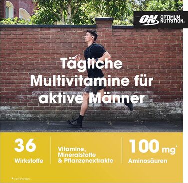 Мультивітаміни Optimum Nutrition Opti-Men, 180 таблеток, 2-місячний запас 180 капсул