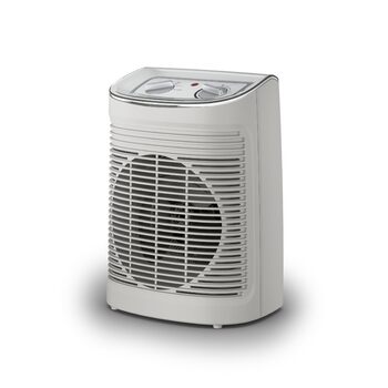 Теплова гармата Rowenta Instant Comfort Aqua, 2 режими нагріву, функція вентилятора, регулювання енергоспоживання, низький рівень шуму, світло-сіра, SO6510F2, 1200-2400 Вт