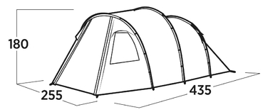 Намет чотиримісний Easy Camp Hidra 4 (120490)